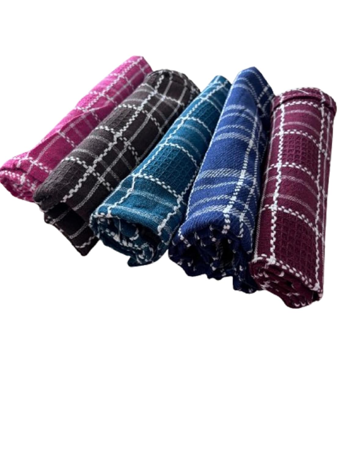 Pure Source India Kitchen Duster Wet Cotton Cleaning Cloth 18X18 Inch Reusable & Multipurpose use (Multicolour) (5 PCS) 4 71Dn2m7FhSL. SL1500