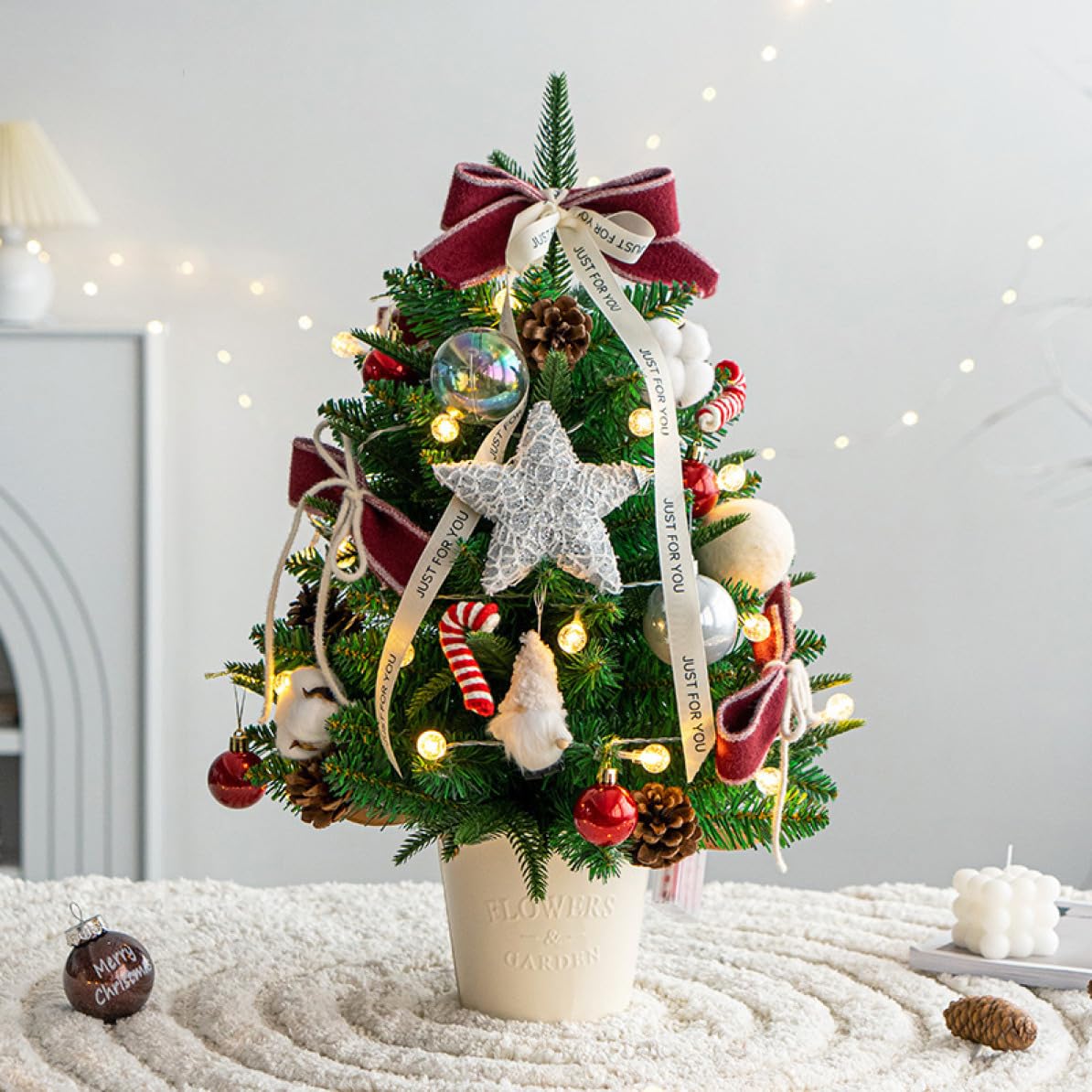 クリスマスツリー　卓上 Amazon.co.jp: HGJH クリスマスツリー 卓上 ミニクリスマスツリー 卓上