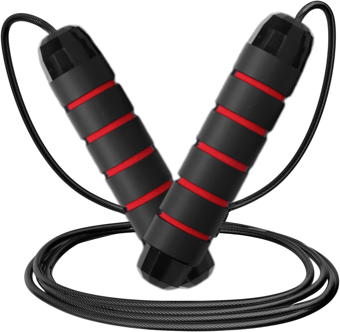 Limm Adjustable Jump Rope for Workout - All-Purpose Exercise Jump Rope Kids & Adults Love with Tangle-Free, Comfortable Foam Handles - Best Slimming, Cardio & Endurance Training