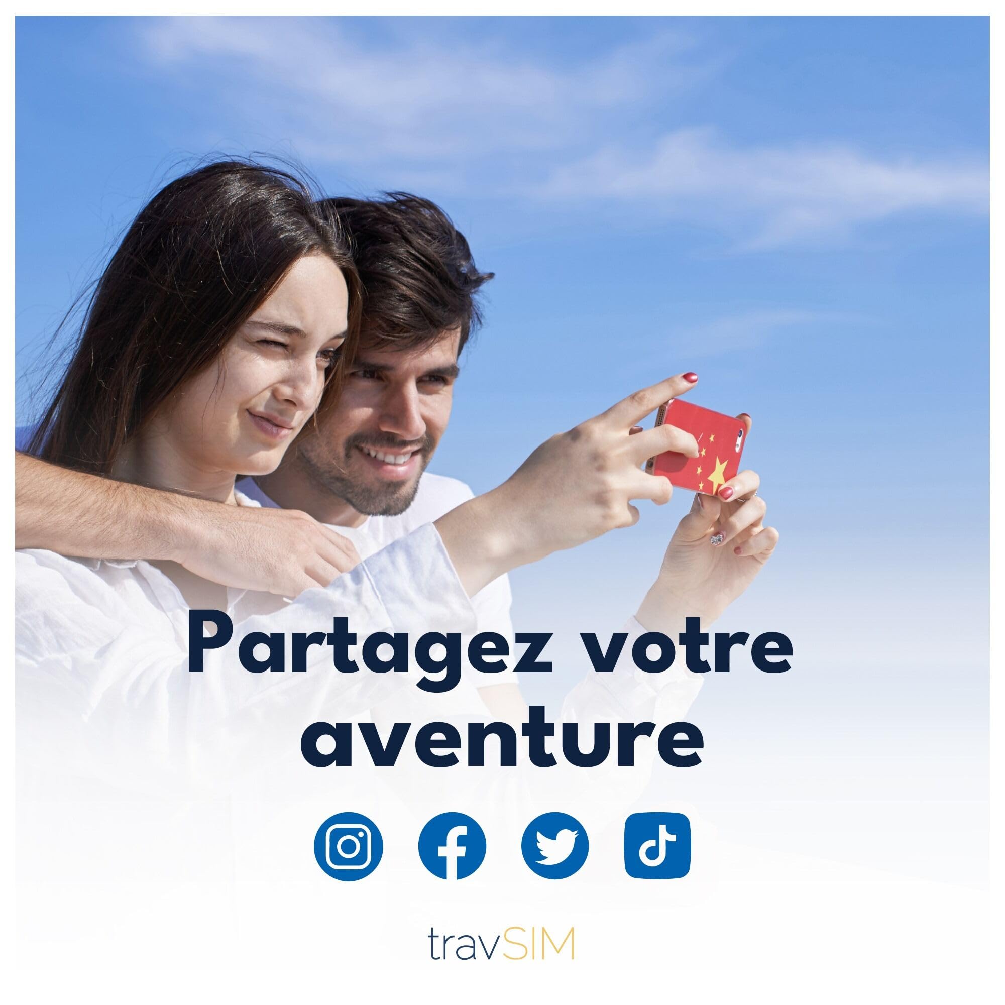 travSIM Thaïlande Carte SIM | 15GB de données Mobiles | Fonctionne sur Les appareils iOS et Android | Le Plan sur Cette Carte SIM pour la Thaïlande est valable 30 Jours