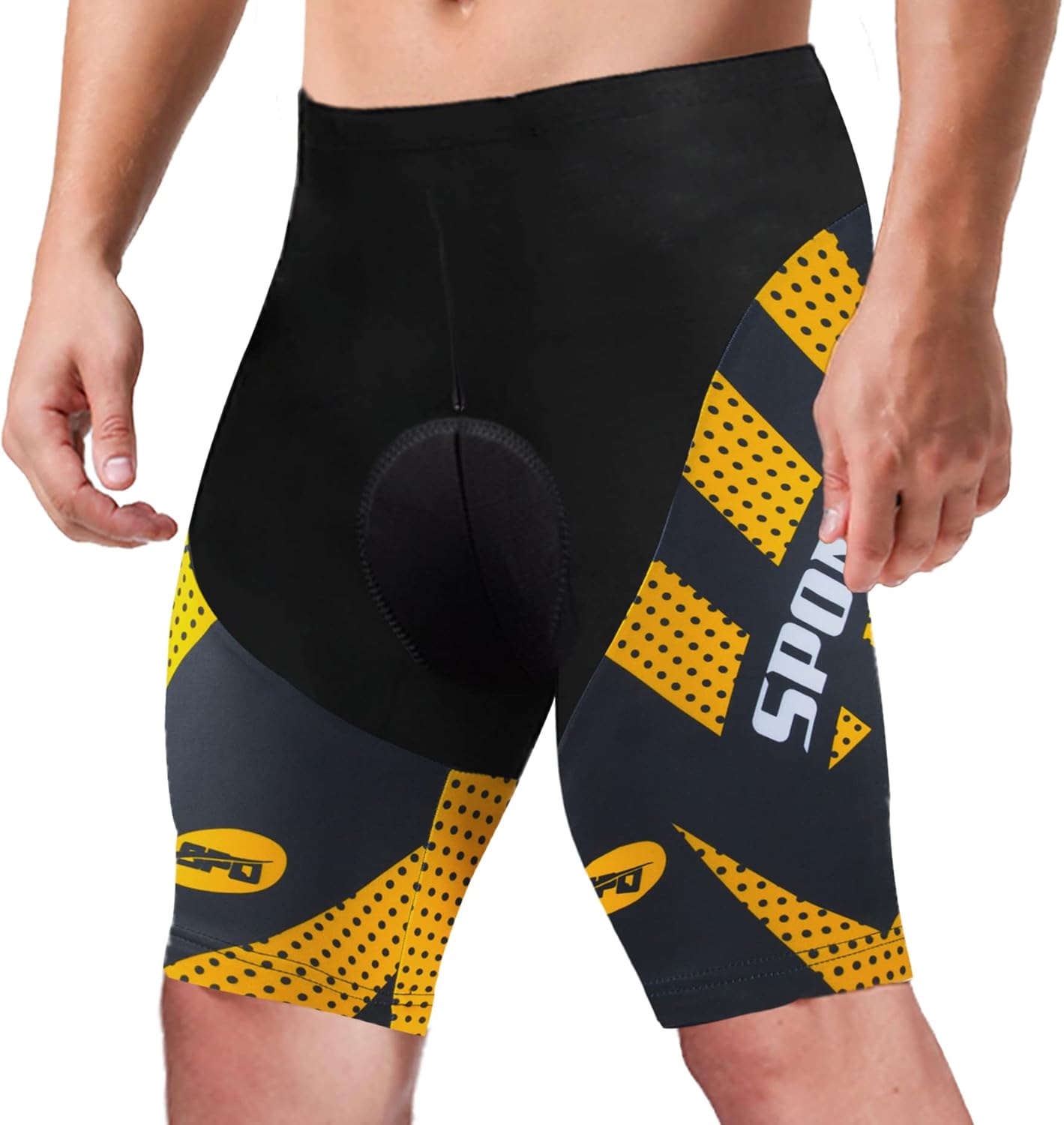 sponeed Men's Cycling Shorts Padded Bicycle Riding Pants Bike Biking Clothes Cycle Wear Tights : Clothing, Shoes & Jewelry
