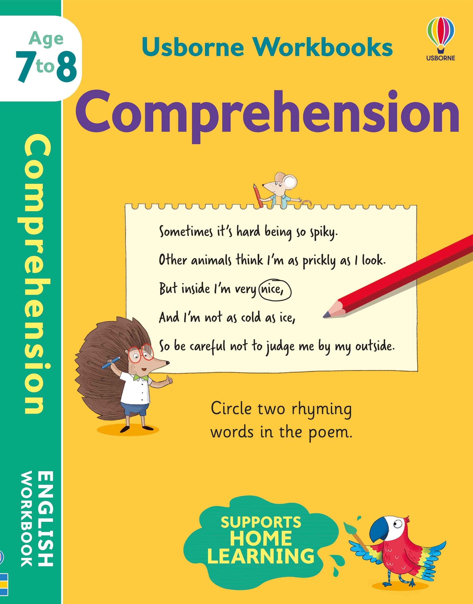 Usborne Workbooks Comprehension 7-8 by Caroline Young (Paperback Book)