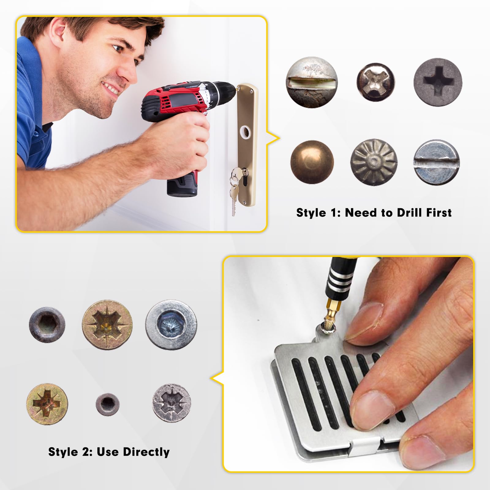 Juego de 16 extractores de tornillos pelados, juego de extractores de tornillos fáciles de quitar, kit de extractor de pernos Hss 6542, herramientas de extracción de tornillos pelados para quitar