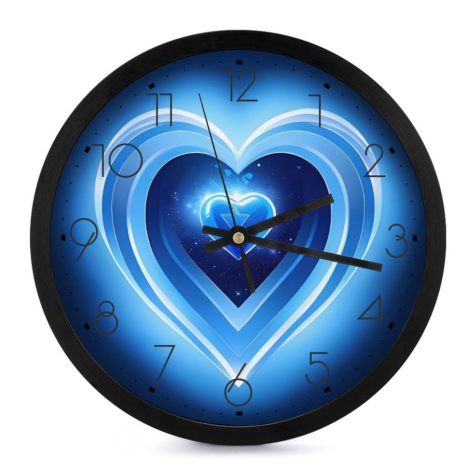Horloge silencieuse sans tic-tac à quartz pour chambre