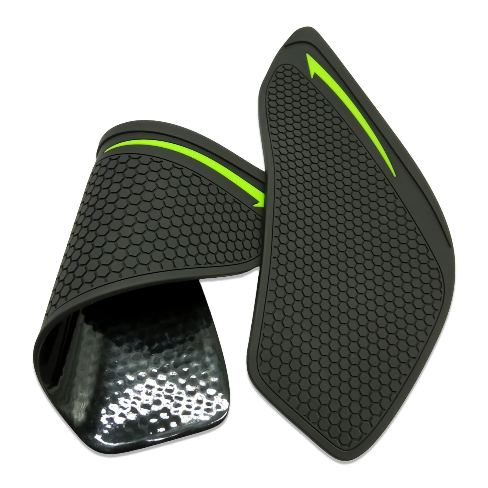 Paraserbatoio per Kawasaki Ninja ZX-6R (ZX636-J) 2024 2025 2019-2023 ZX6R Protezione laterale del serbatoio del carburante Adesivo Cap Decal Tank Grip Ginocchiere Accessori Parti Antiscivolo