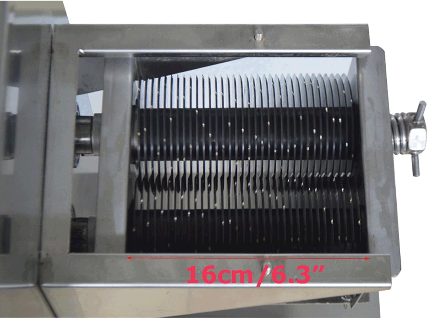 Meat Cutting Machine Blade 4mm Commercial Meat Slicer Blade Stainless Steel,Cut Mutton,Pork,Beef,Chicken and Fish 110V for QE/QH/QSJ-A Series