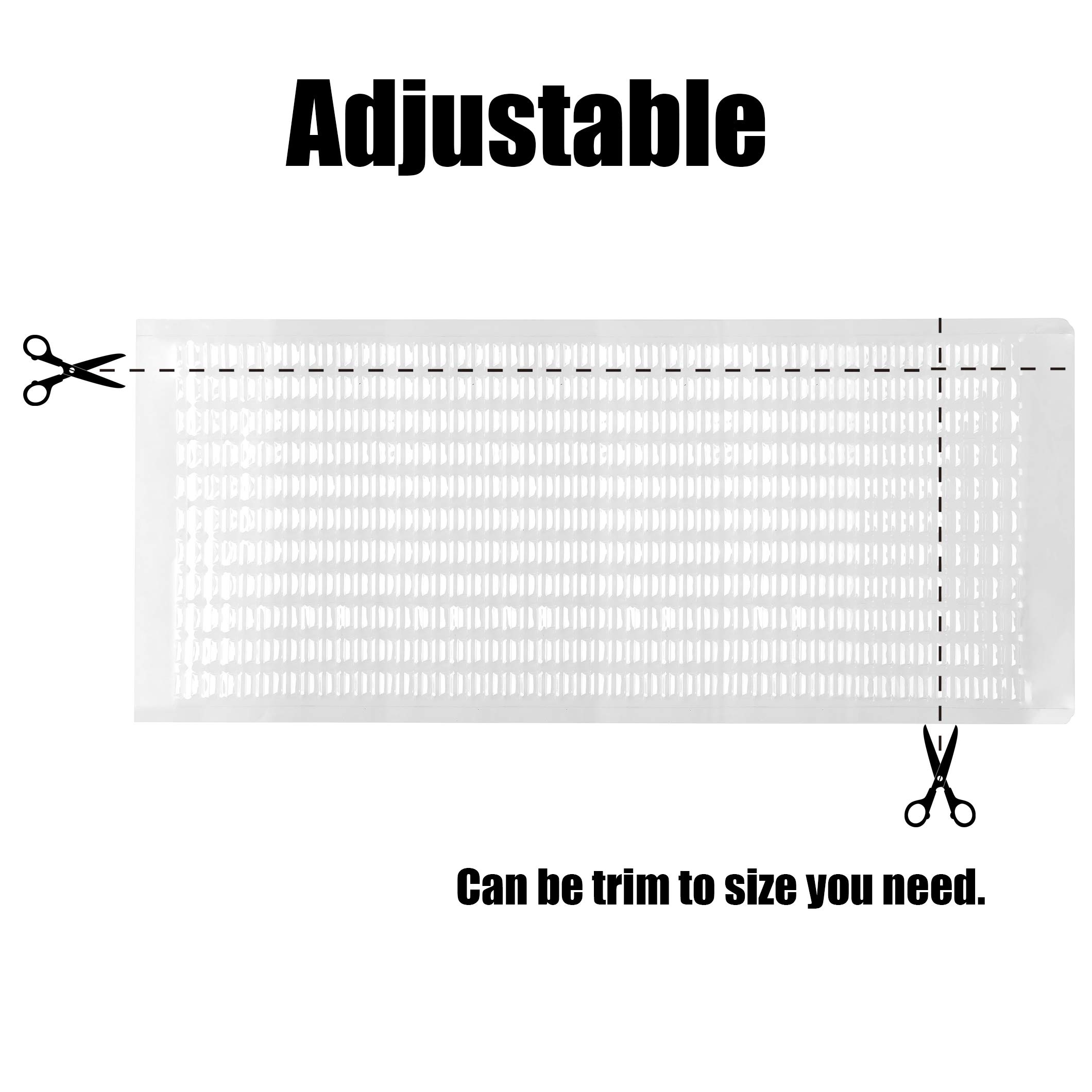 Liveinu Unique Design Adjustable Reusable Heat and Air Deflector for