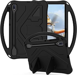 Capa para tablet Samsung Galaxy Tab S7 FE 12,4 polegadas 2021 (SM-T730/ T736) para crianças – Capa protetora de EVA durável e leve à prova de choque para Galaxy Tab S7 FE 12,4 polegadas 2021