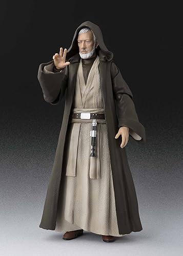Miniatura 5 de S. H. Figuarts Star Wars (Star Wars) Ben Kenobi (Una nueva esperanza) Aprox. 5.906 in ABS y PVC pintado figura móvil Japón Importación