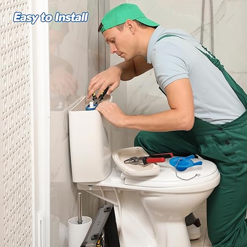 Miniatura 7 de Hibbent 2 piezas de repuesto para aleta de inodoro, compatible con Gerber 99-788 y Lowes AquaSouce Original de 3 pulgadas de repuesto para inodoros