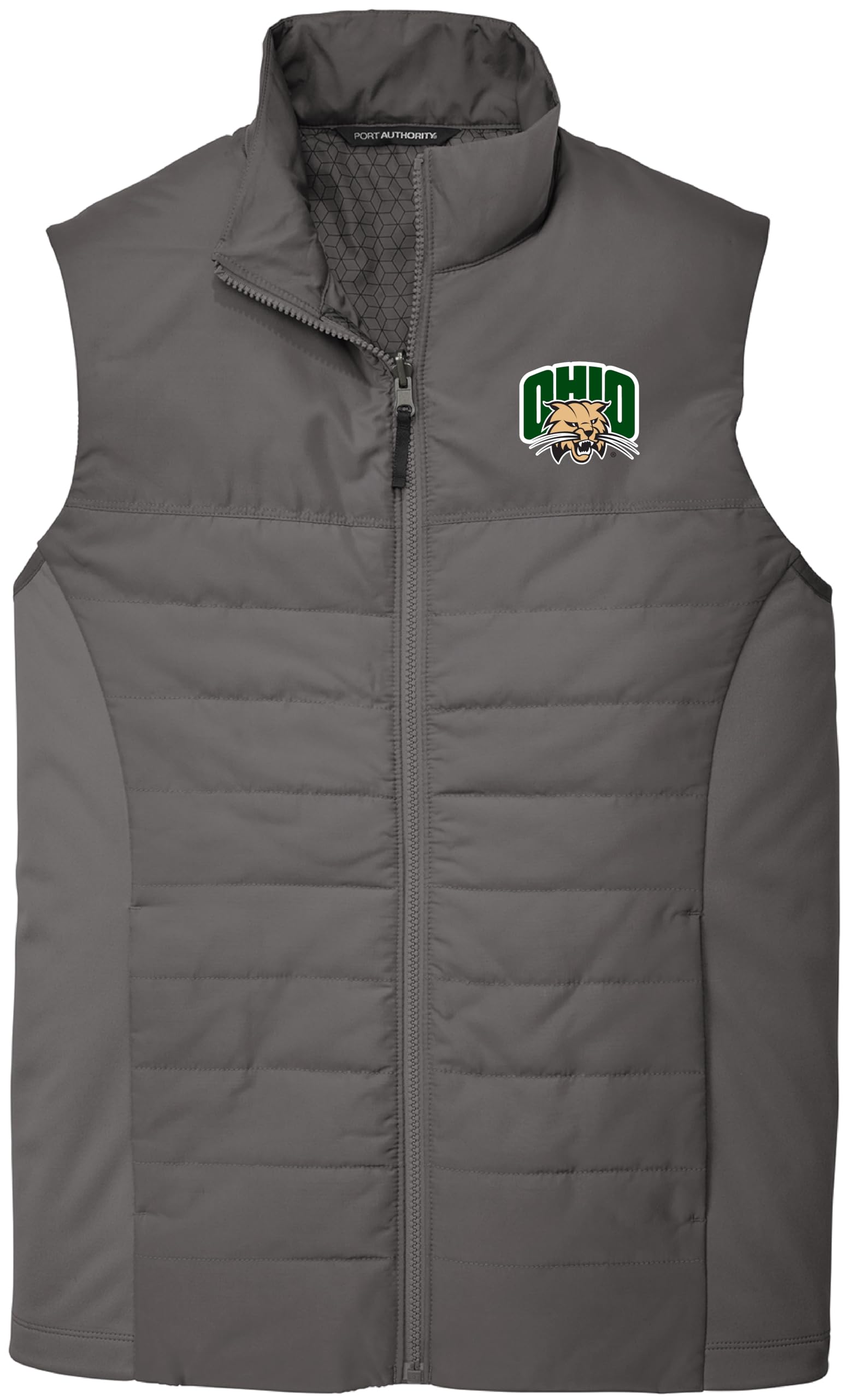 J2 Sport Ohio University Puffy Vest Apparel Jacket With Zipper