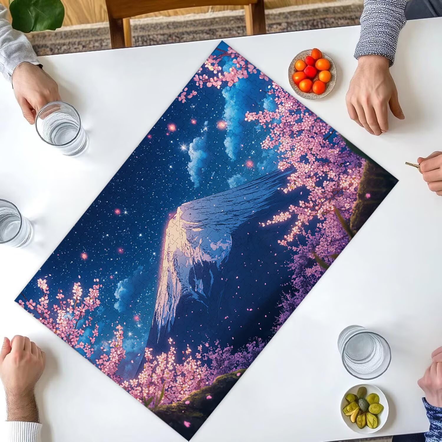 Puzzle 1500 sztuk Puzzle dla dorosłych 87 x 57 cm gra edukacyjna prezenty dla dorosłych i dzieci od 14 lat, kreatywny prezent na relaks - (Japońska góra Fuji) x-695
