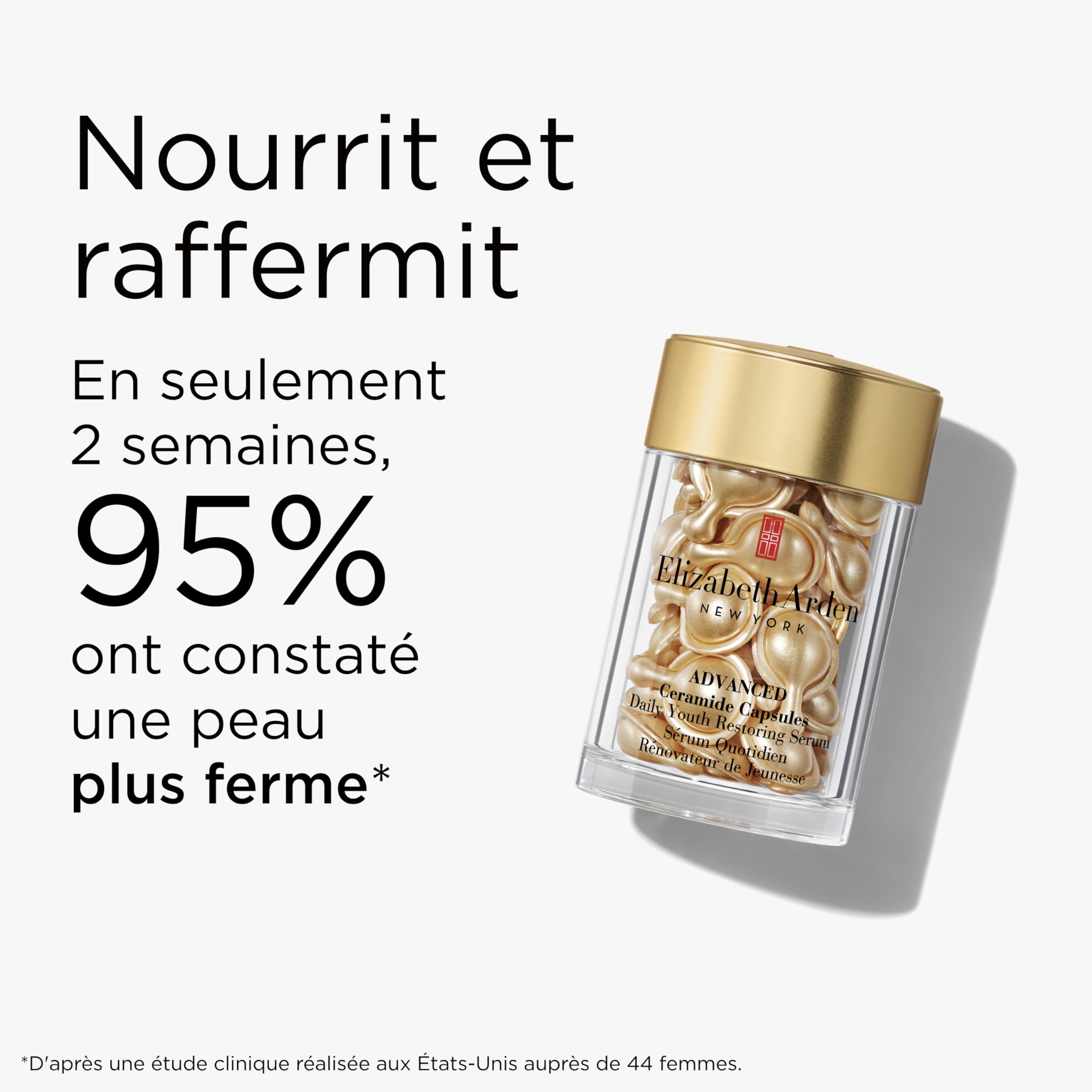 Elizabeth Arden - Firm Resolutions Set 2 Pièces, Advanced Ceramide Capsules Daily Youth Restoring Sérum et Lift and Firm Crème Jour SPF 15, Hydratation et Soins pour le Visage Anti-Âge