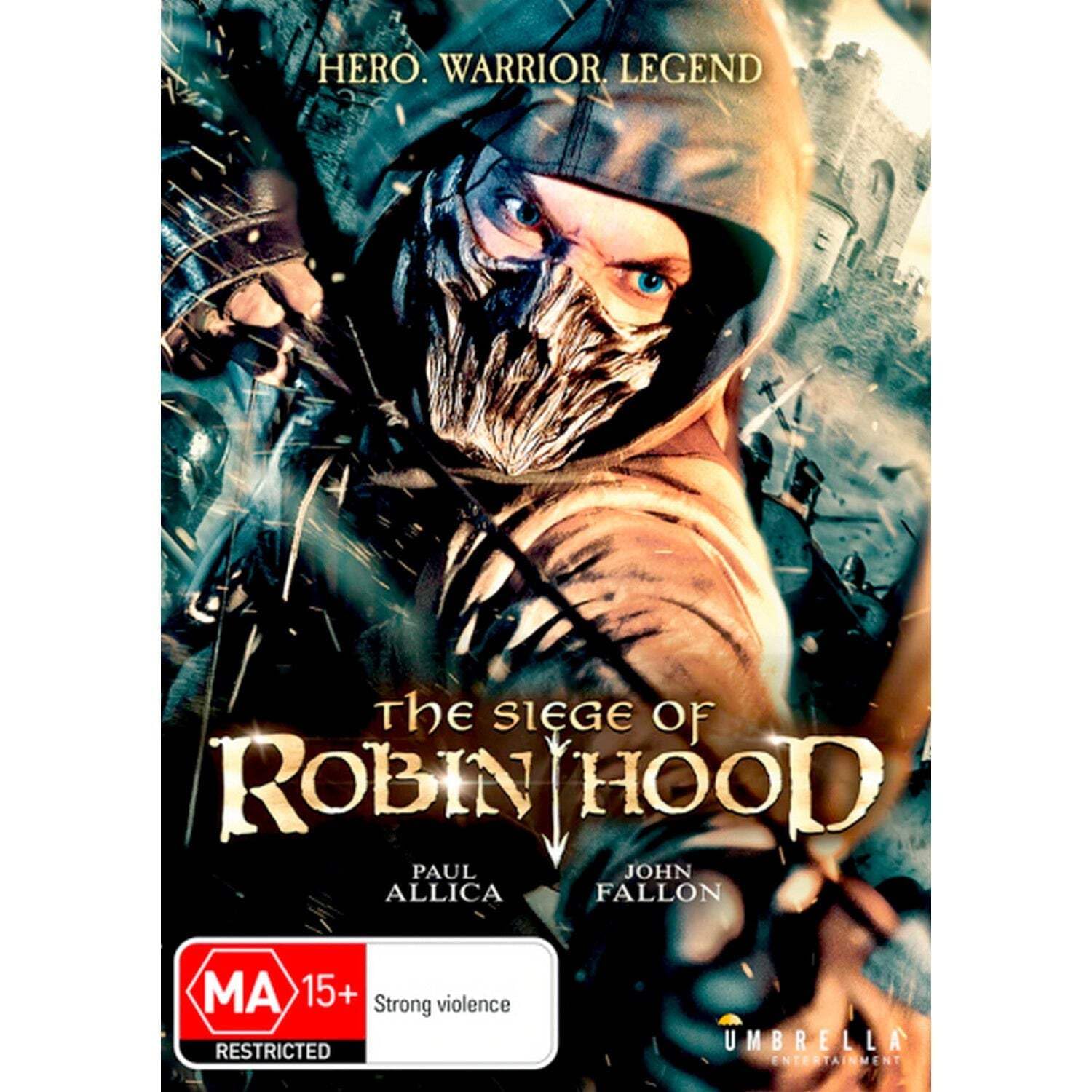 The Siege of Robin Hood DVD de acción importado de USA versión original norteamericana