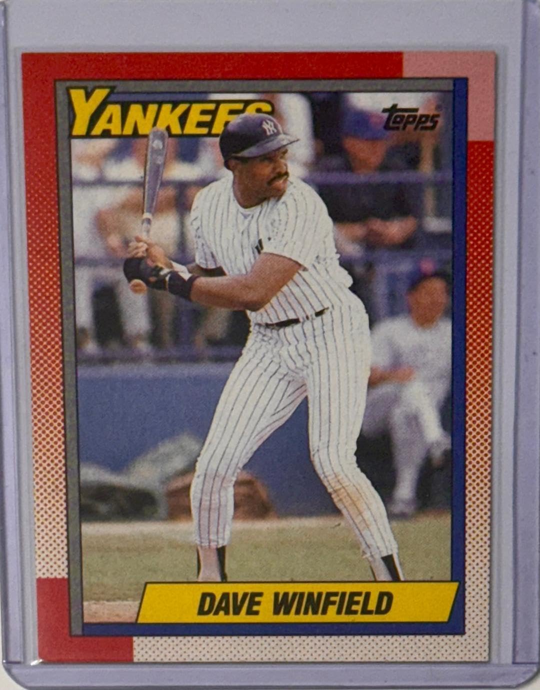 Yankees 4 Card Fan Set New York Yankees Baseball Trading Cards Collection, David Wells, Bucky Dent, Dave Winfield, Alfonso Soriano MLB Trading Cards - Image 1 of 4