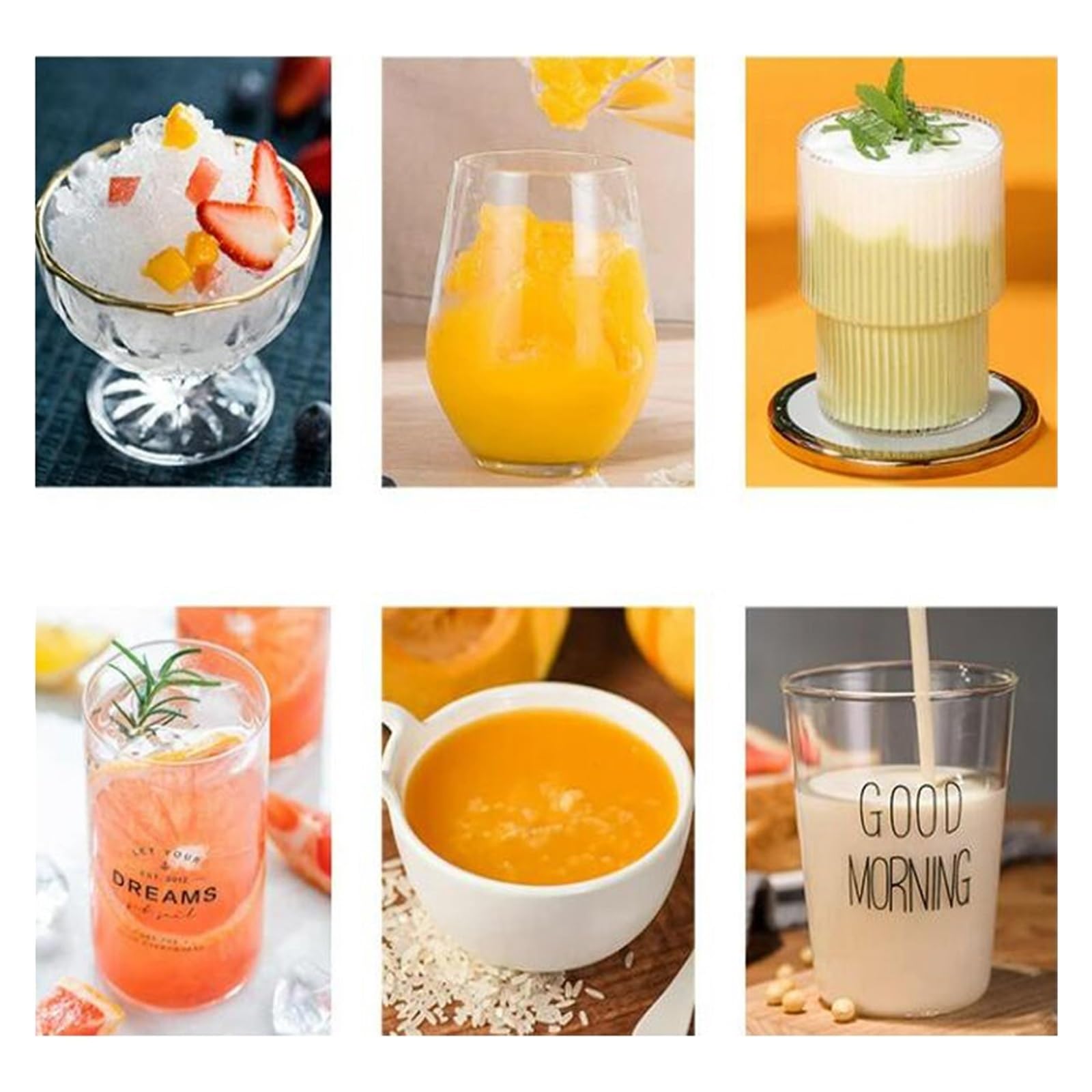 Mini Máquina De Granizado Portátil For Uso Doméstico, Helado con Capacidad 1,8 L, Exprimidor Batidos Hielo Potente TrituracióN De Hielo(White)