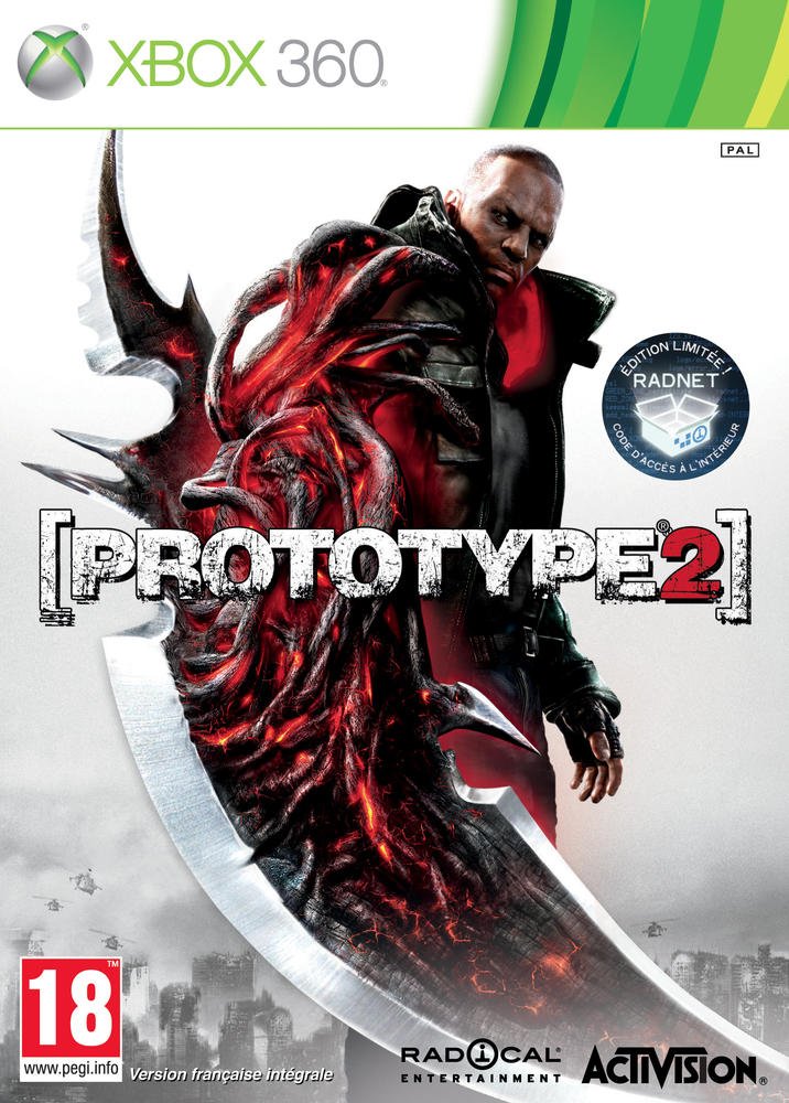 Prototype 2 Sur Xbox 360 – Version Française Complète, Très Bon état
