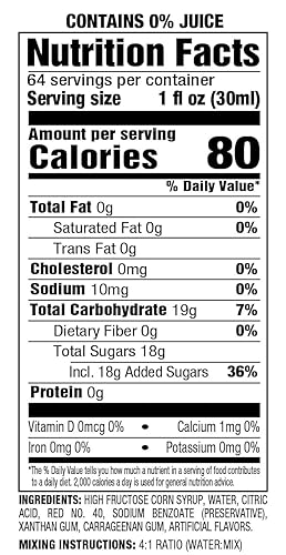Miniatura 2 de Snappy Frosti Tropics - Mezcla de granizado de cereza silvestre, 12 galón, paquete de 6