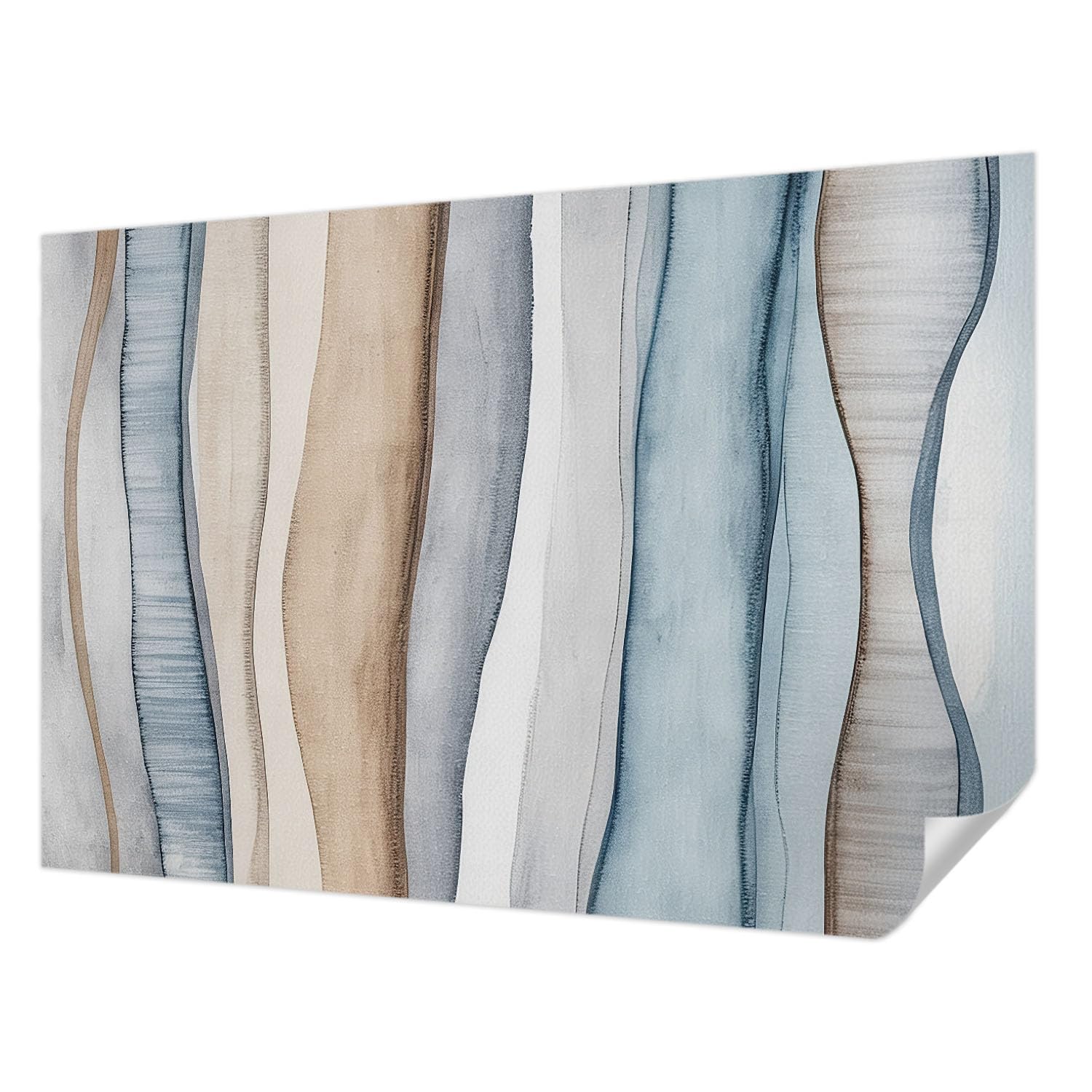Papier peint autocollant de salon pour décoration intérieure tendance