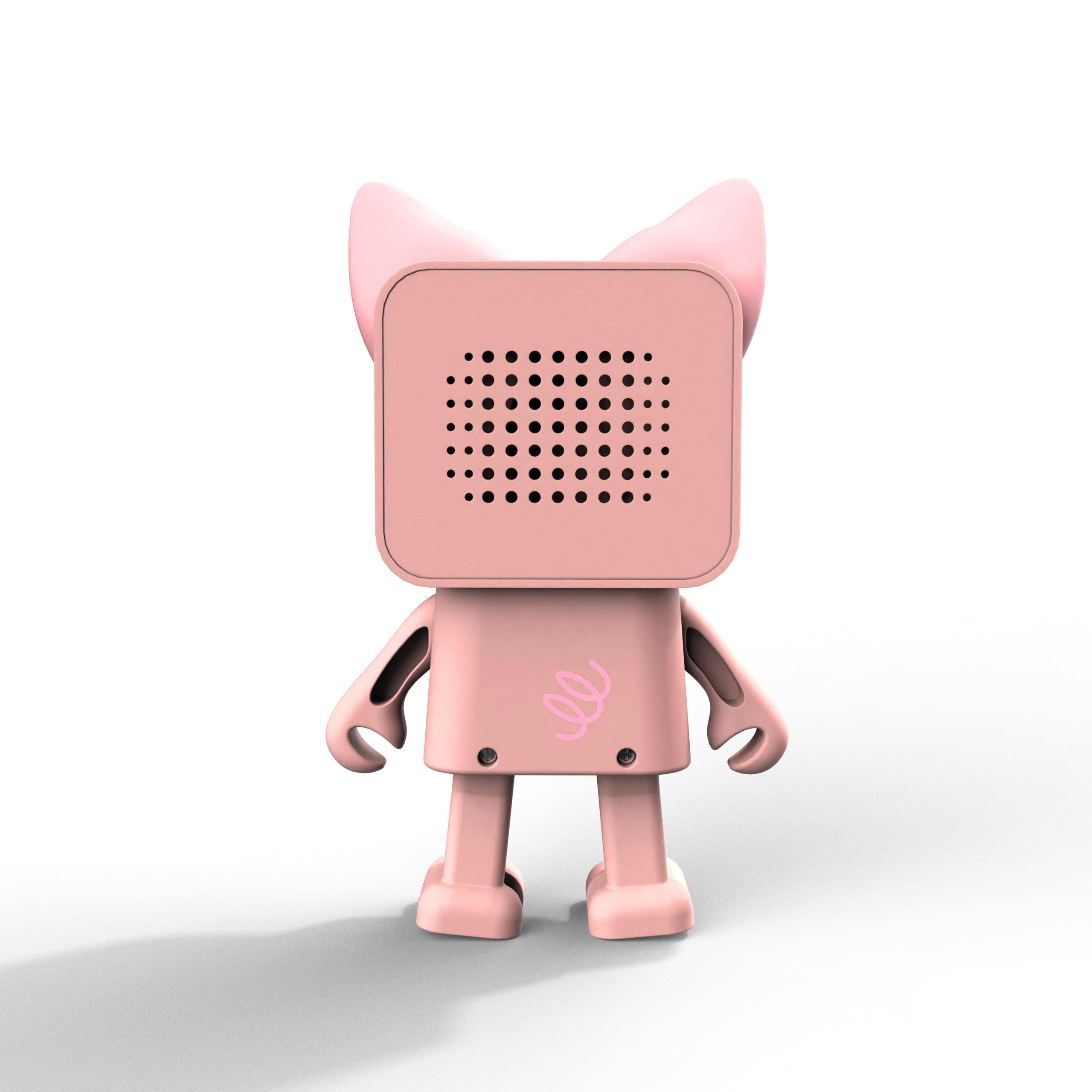 Bluetooth-Lautsprecher Tanzendes Schwein - Kleiner Tragbarer Lautsprecher - Leistungsstarke Boxen - Handy oder PC - Kabellos - 5h Akkulaufzeit - Lustiges Originelles Design - Spitzentechnologie - Mob