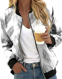 JINGAN Softshell Jackets Women Suit Jacket Womens Jackets Lightweight Zip Up Casual Jacket Leopard Print Coat Stand Collar Short Sports Outwear Zipper Tops Waterproof Work Jacket
