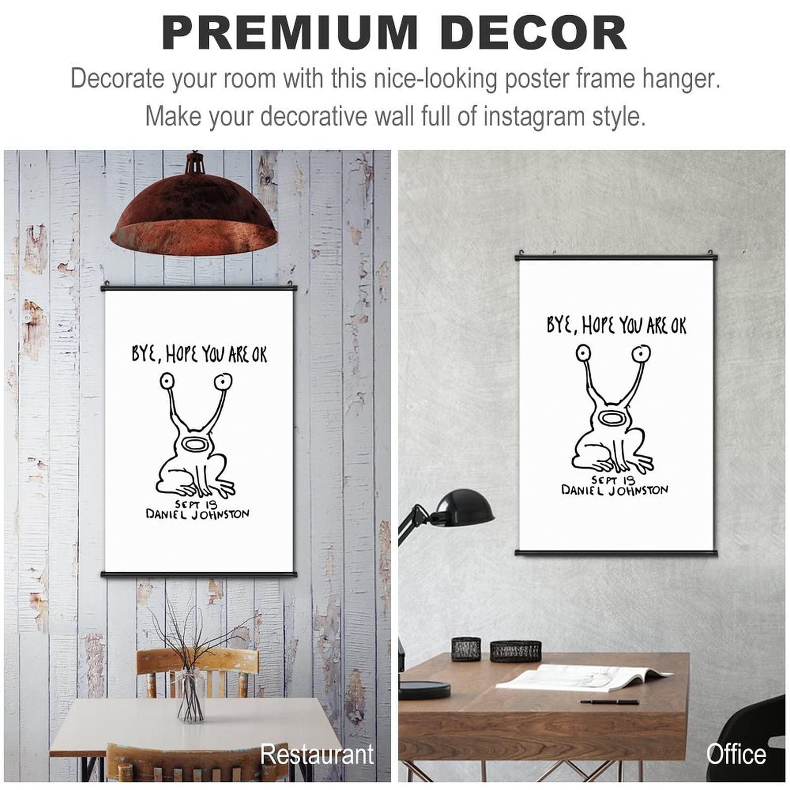 新品 未使用 ダニエル ジョンストン ポスター