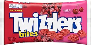 TWIZZLERS Bites Cherry Candy Bag, 16 oz