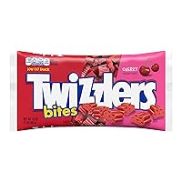 Vista 3 de TWIZZLERS Bites Cherry Flavored Regaliz Style - Bolsa de caramelos, 16 onzas