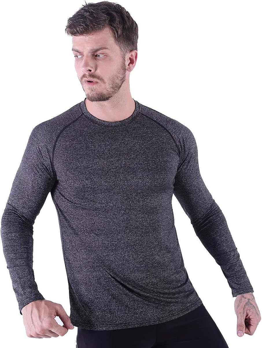 Long sleeve sports tops mens Clearance