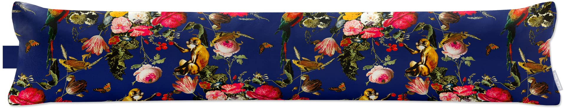Izabela Peters Midnight Izabela Peters® Luxurious Eco-Friendly Draught Excluder - Monkey Puzzle - Extra Long - Window Door Seal, Fabric Draft Excluder Cushion Stopper For Door Bottom