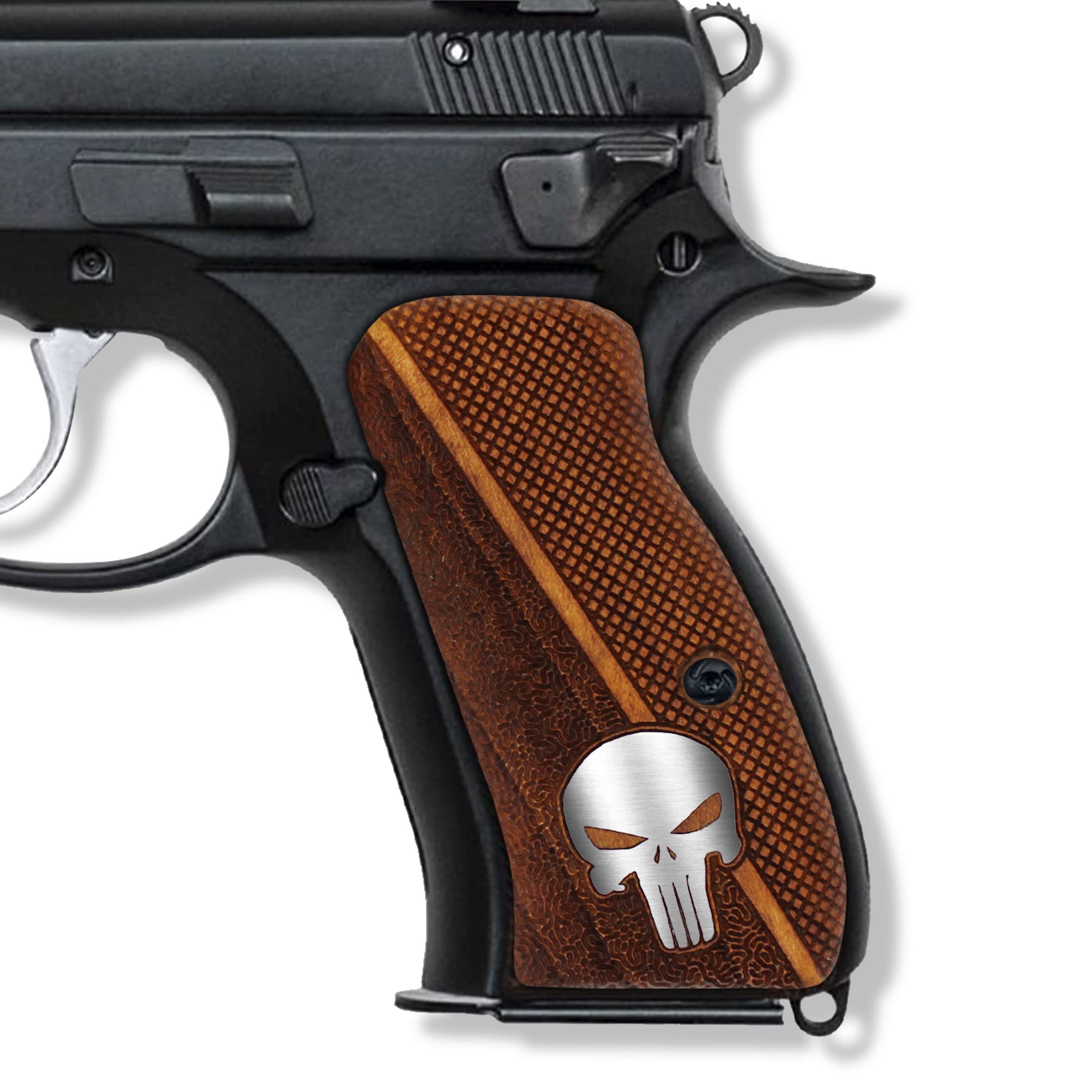 Amazon.com : Mammoth CZ 75 Compact Walnut Wood Grips, Super