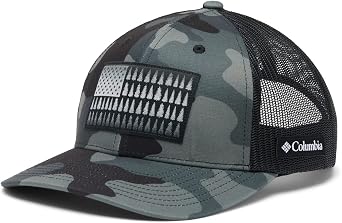Columbia Unisex Tree Flag Mesh Snap Back Cap