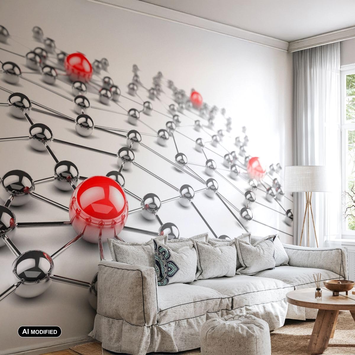 Papier Peint Vinyle Panoramique 200x140 cm Premium Sand 3D - 2550 - WF2