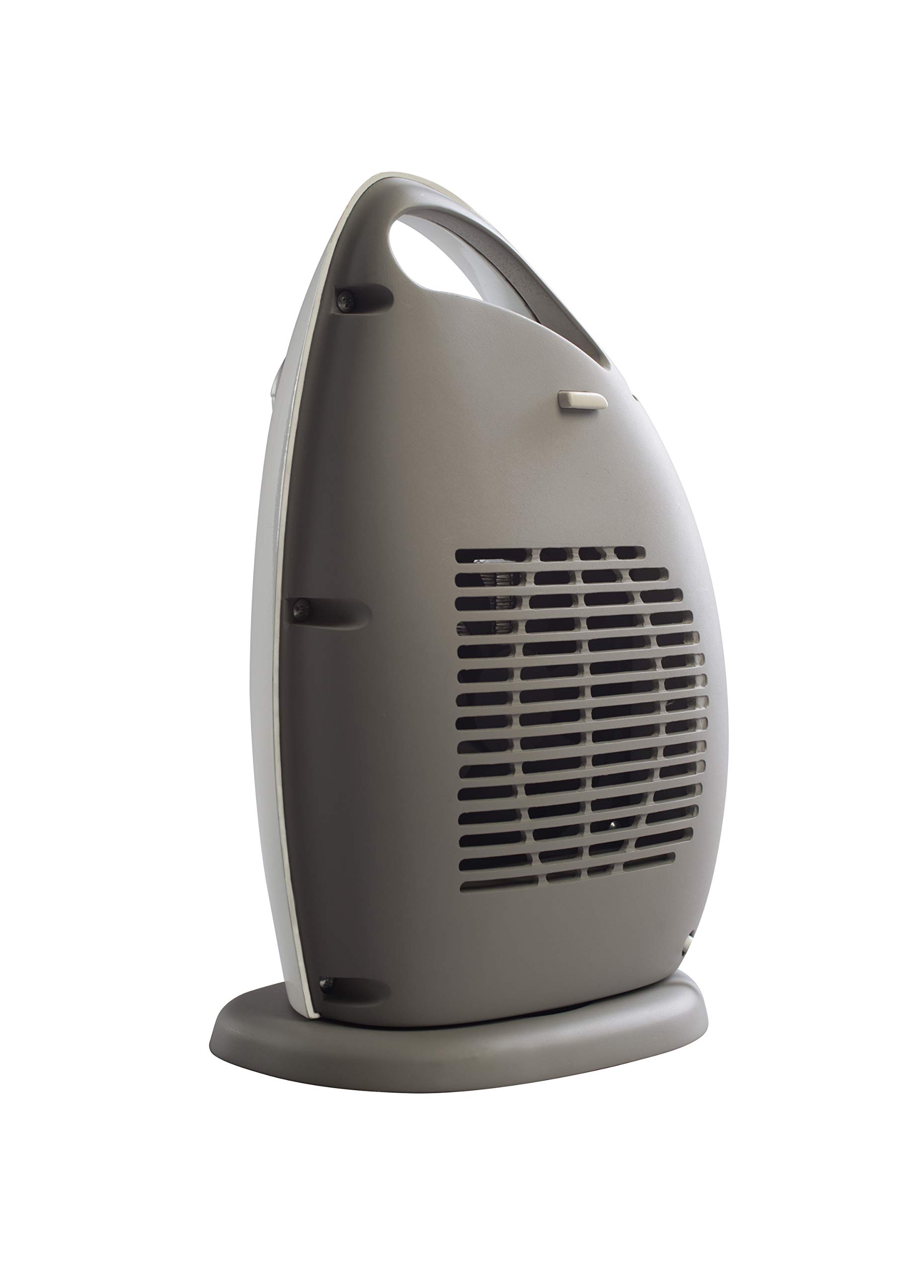 bimar HP102 Stufetta Elettrica, Termoventilatore Elettrico da 1500W a Basso Consumo con Termostato Regolabile e 2 Potenze di Riscaldamento, Corpo in Plastica con Maniglia Integrata, da Tavolo