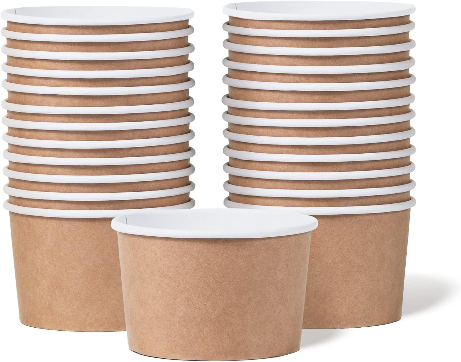 70% Off Everything Paper Ice Cream Cups - 50-Count 9-Oz Disposable Dessert Bowls for Hot or Cold Food, 9-Ounce Party Supplies Treat Cups for Sundae, Frozen Yogurt, Soup, Brown One-Day Sale: Up to 70% Off Paper Ice Cream Cups - 50-Count 9-Oz Disposable Dessert Bowls for Hot or Cold Food, 9-Ounce Party Supplies Treat Cups for Sundae, Frozen Yogurt, Soup, Brown
