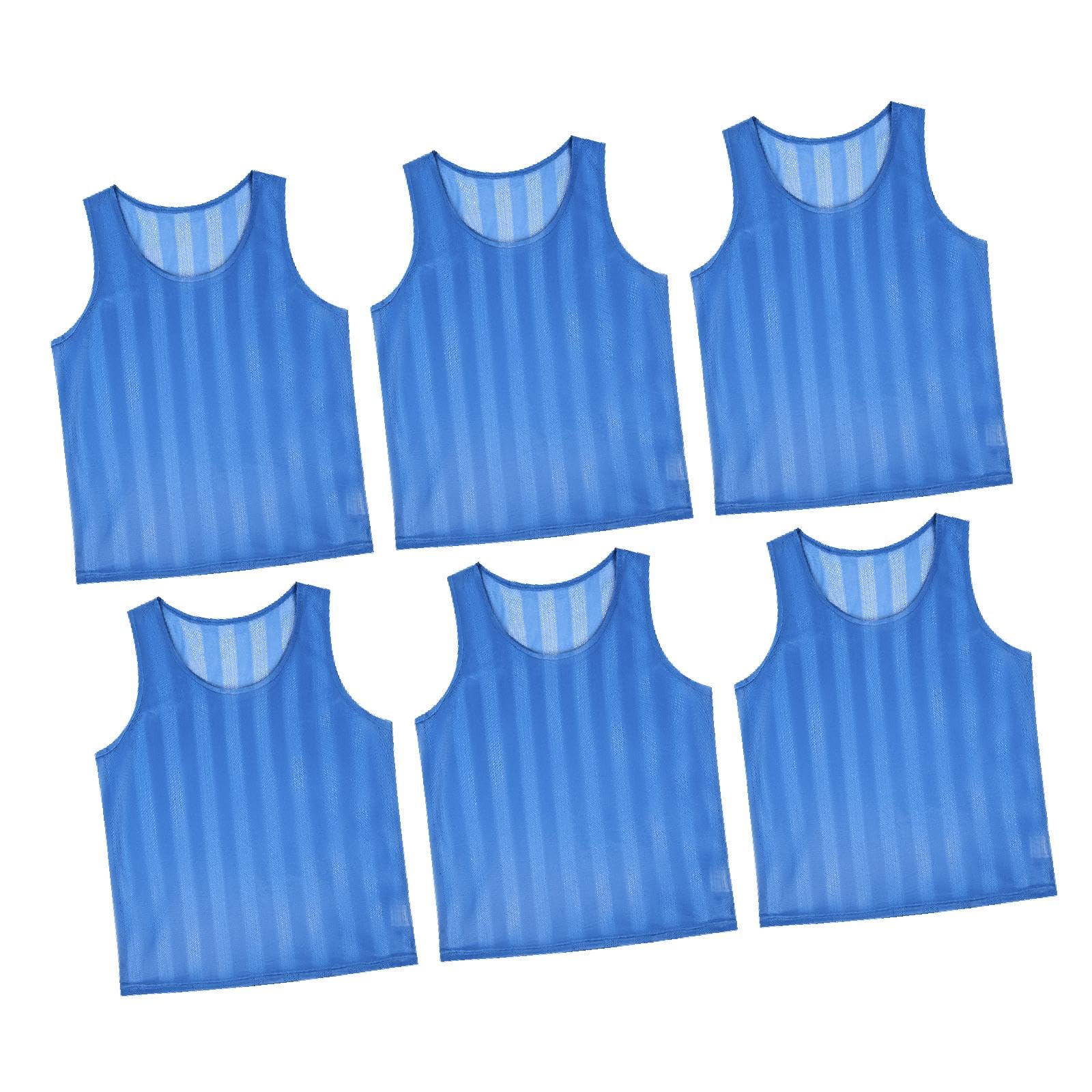SAZ DEKOR 6X Football Training Vests Stylish Portable Clothes Lightweight Soccer Vests for Kids-image-29