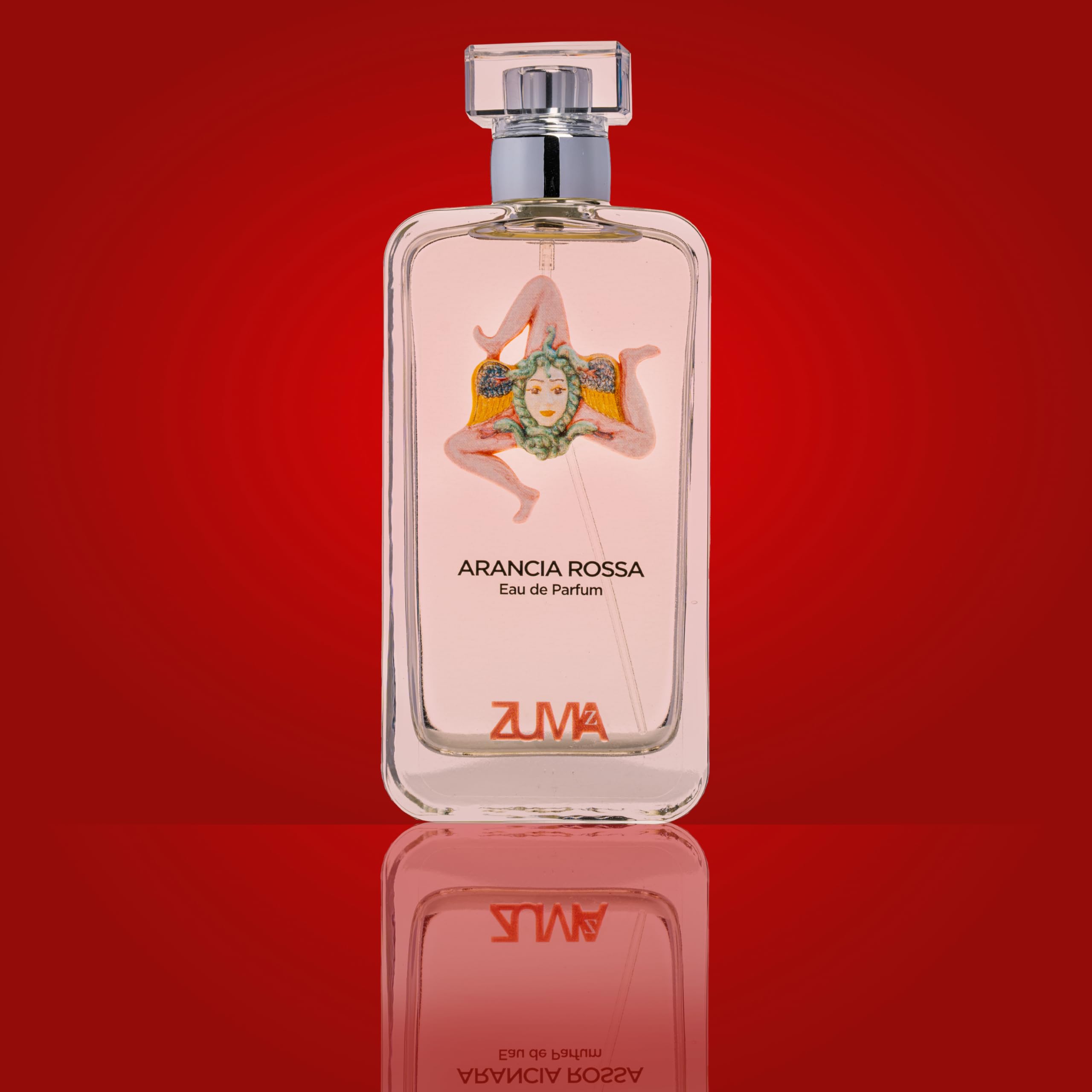 Profumi Zuma - Perfume Mujer y Hombre Naranja Roja - Eau de Parfum Spray de Fragancia Cítrica Unisex - La Energía Radiante del Sol en un Frasco - Made in Italy (Arancia Rossa 100 ml)