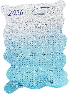 2026 デスクカレンダー アクリル透明アートプランナー