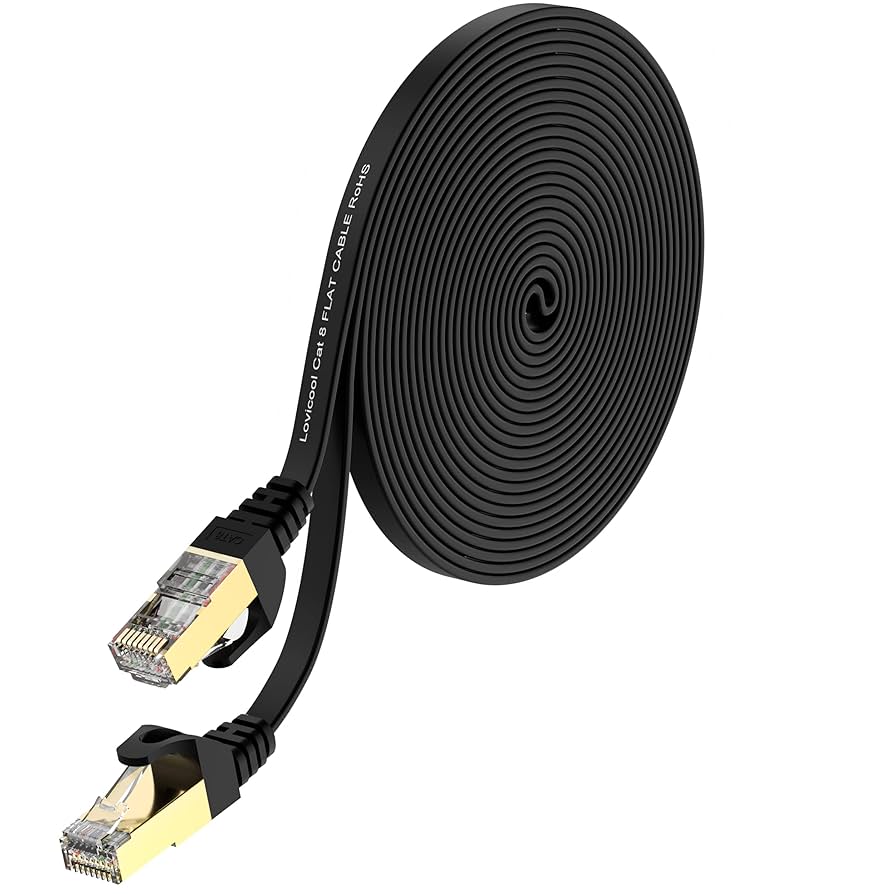 Amazon.co.jp: Lovicool CAT8 LANケーブル 10m カテゴリー8 高速