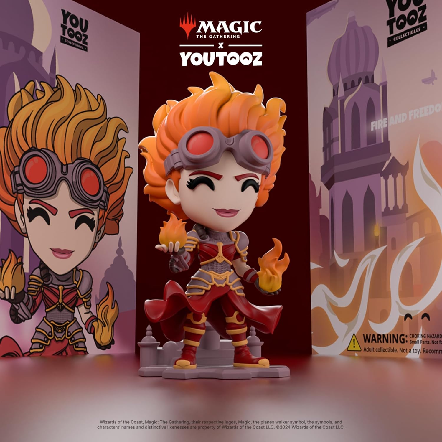 Youtooz Chandra Nalaar Vinyl Figure – 5.4” Magic: The Gathering Collectible – Chandra Nalaar Action Figure from MTG