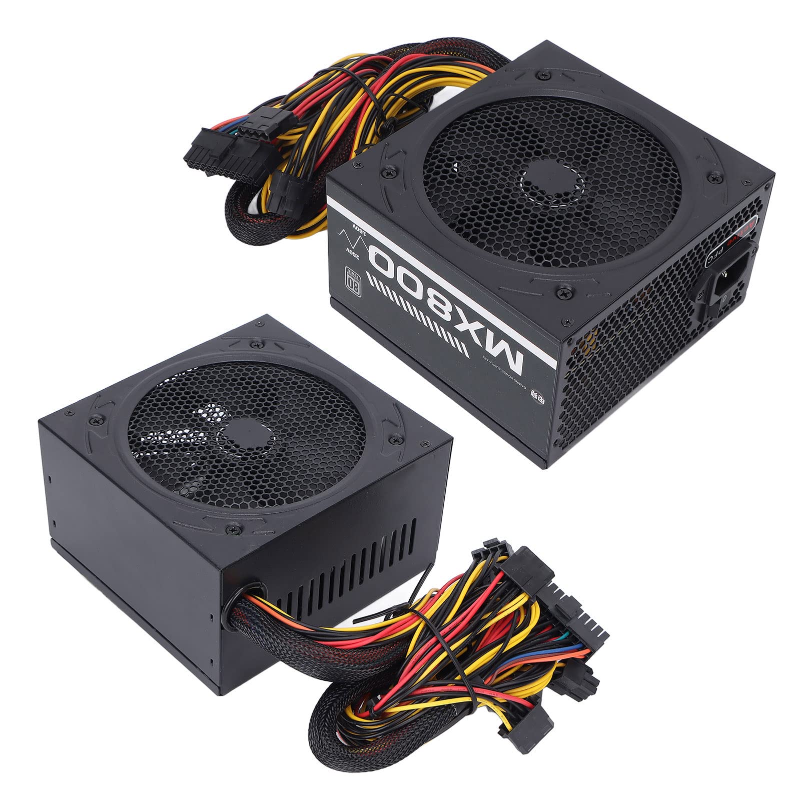 Wakects 600W Zasilacz ATX, Active PFC 230V