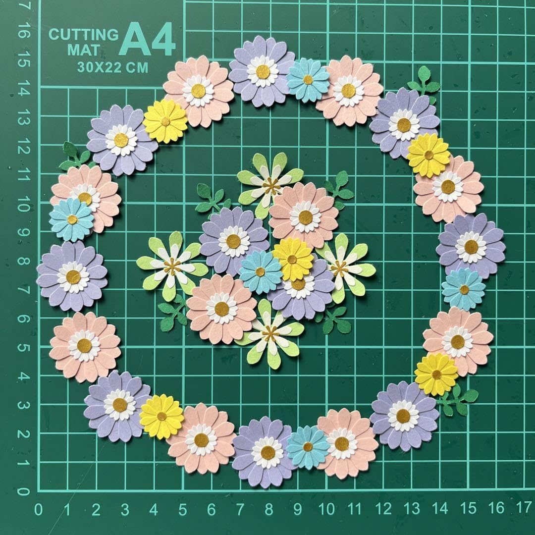 Amazon.co.jp: No.37 クラフトパンチ 花 ピンク 薄紫 アルバム 卒園