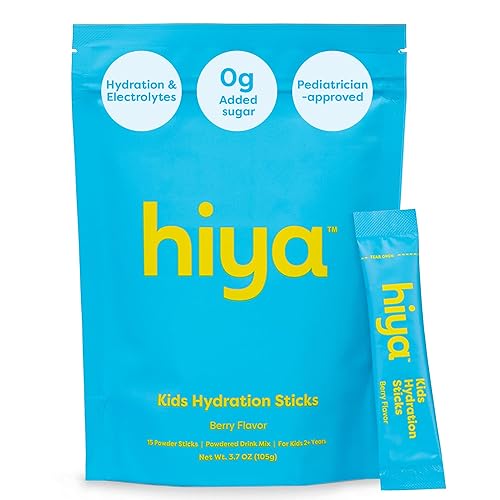 Hiya Kids Hydration with Electrolytes - Zero Added Sugar Berry