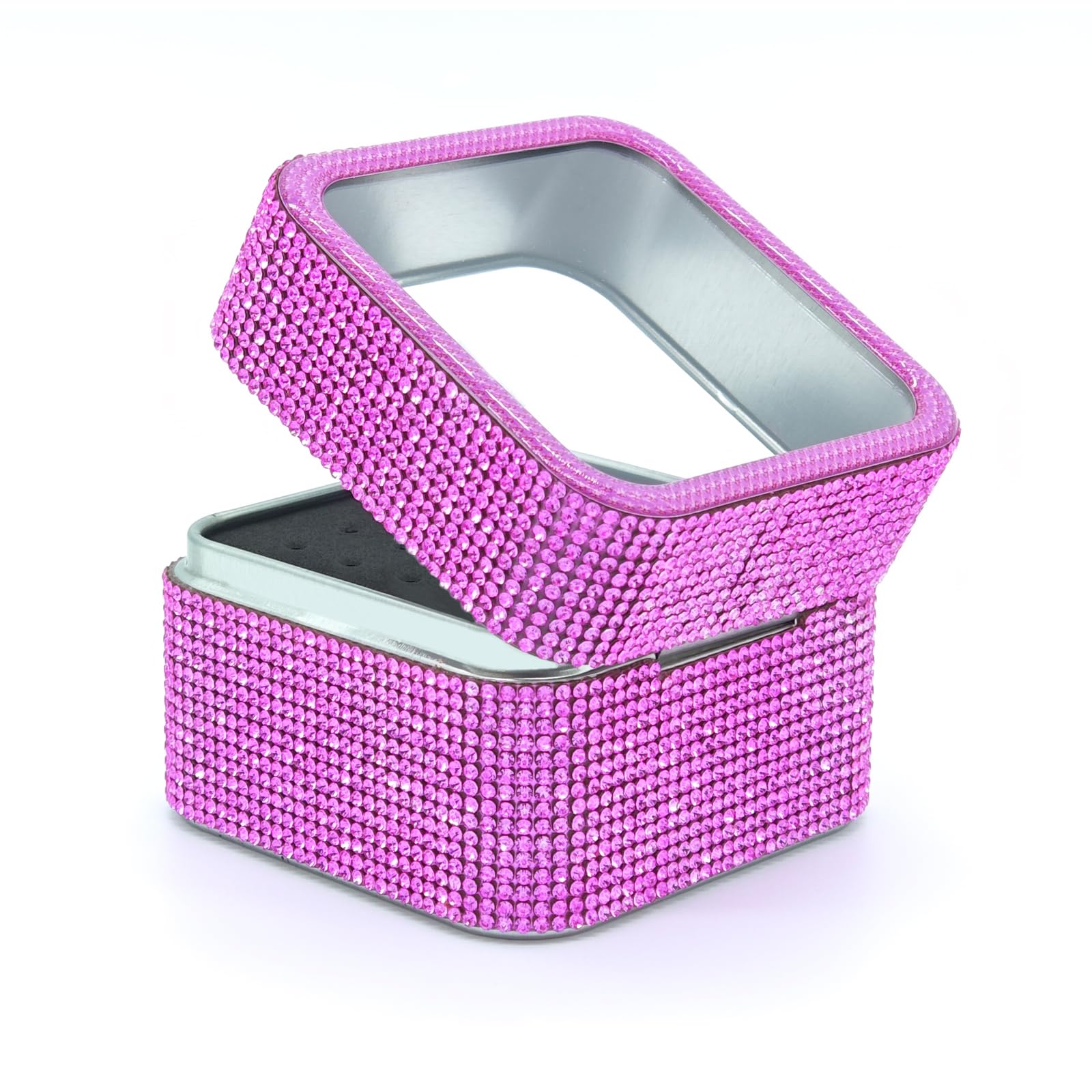 Ankey Nail Drill Bits Holder Case- 30 Holes Dustproof Rhinestone Nail Bits Box Efile Displayer Organizer Container for Manicure Tools - Image 3
