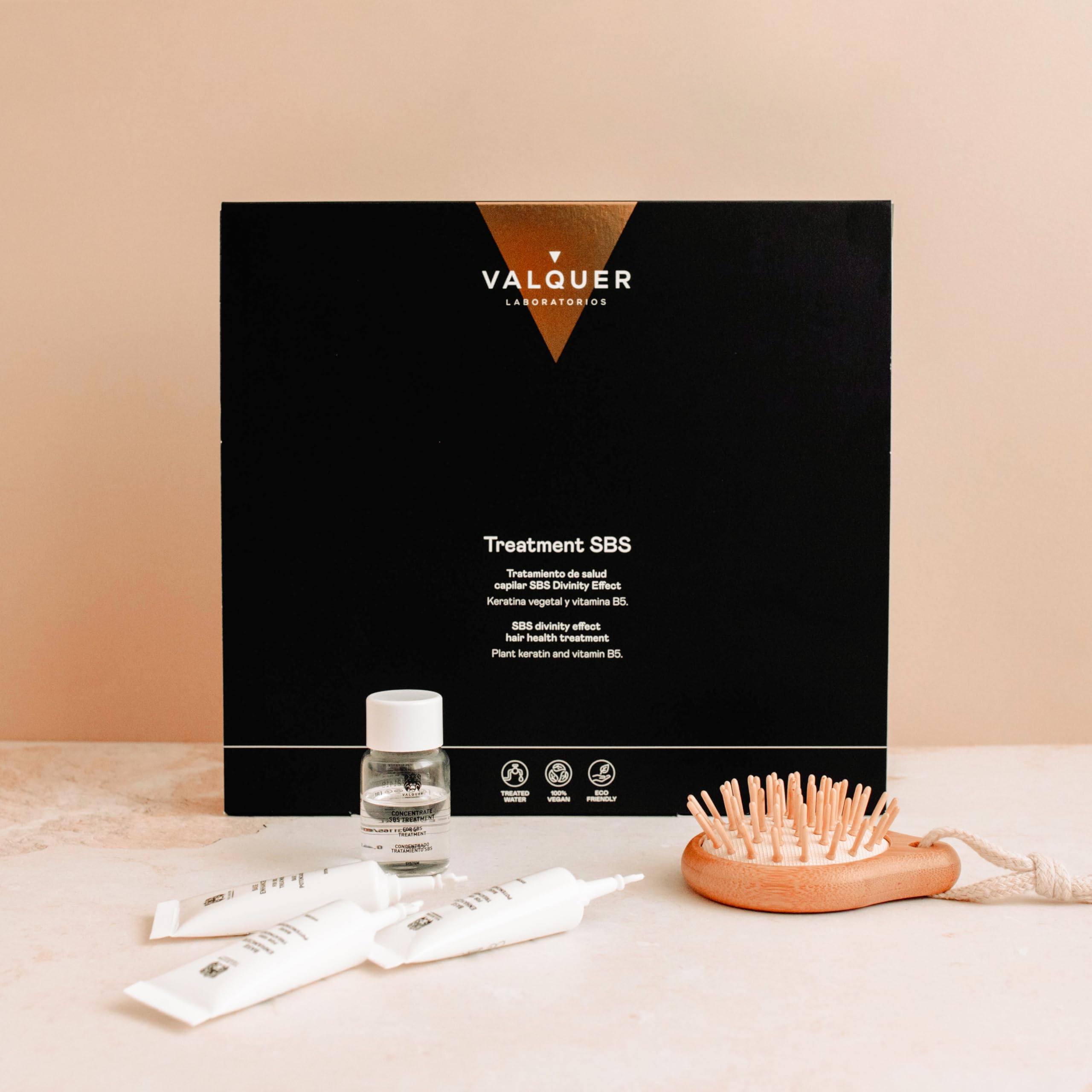 Valquer Tratamiento Reparador SBS con Keratina Vegetal Regenerador Capilar Hidratación Profunda