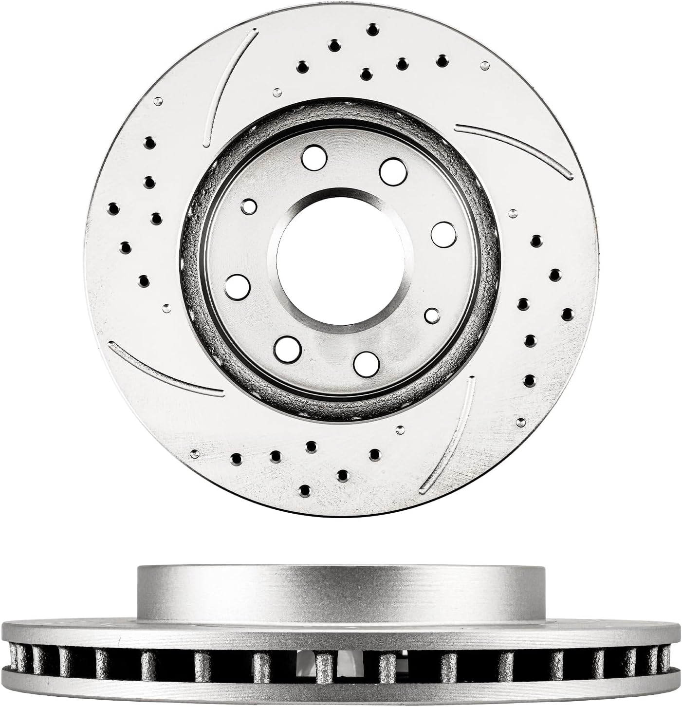 KAX 31109 Front Brake Rotor Fit for Eagle Summit 1992-1993, Mitsubishi Expo 1992-1993, Mitsubishi Expo LRV 1992-1993, Brake Disc 2pcs