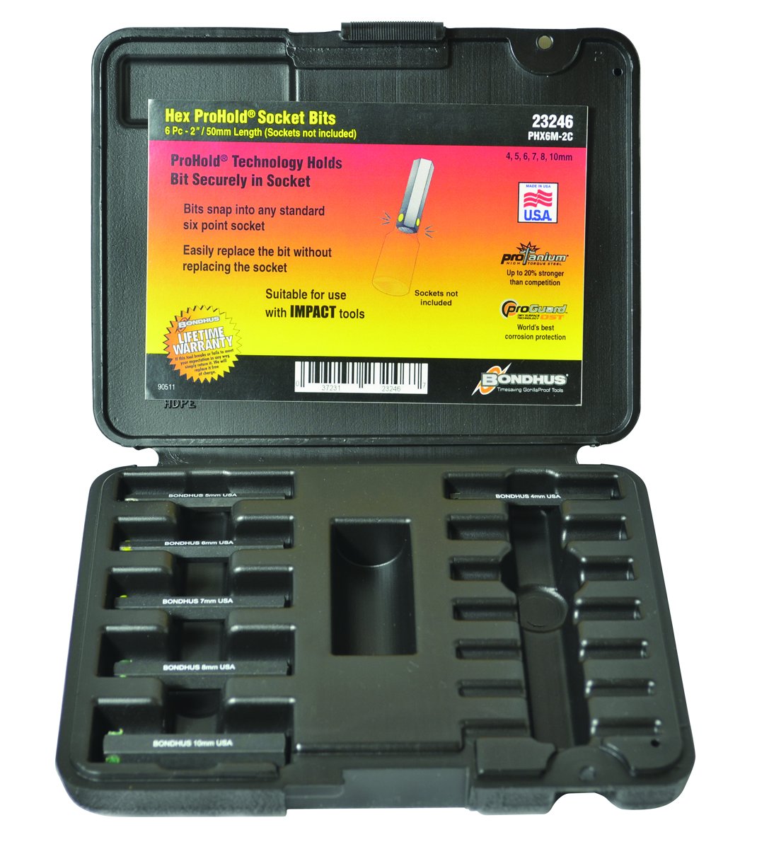 Embouts boule Bondhus 50 mm inclinables pour visser dans les angles