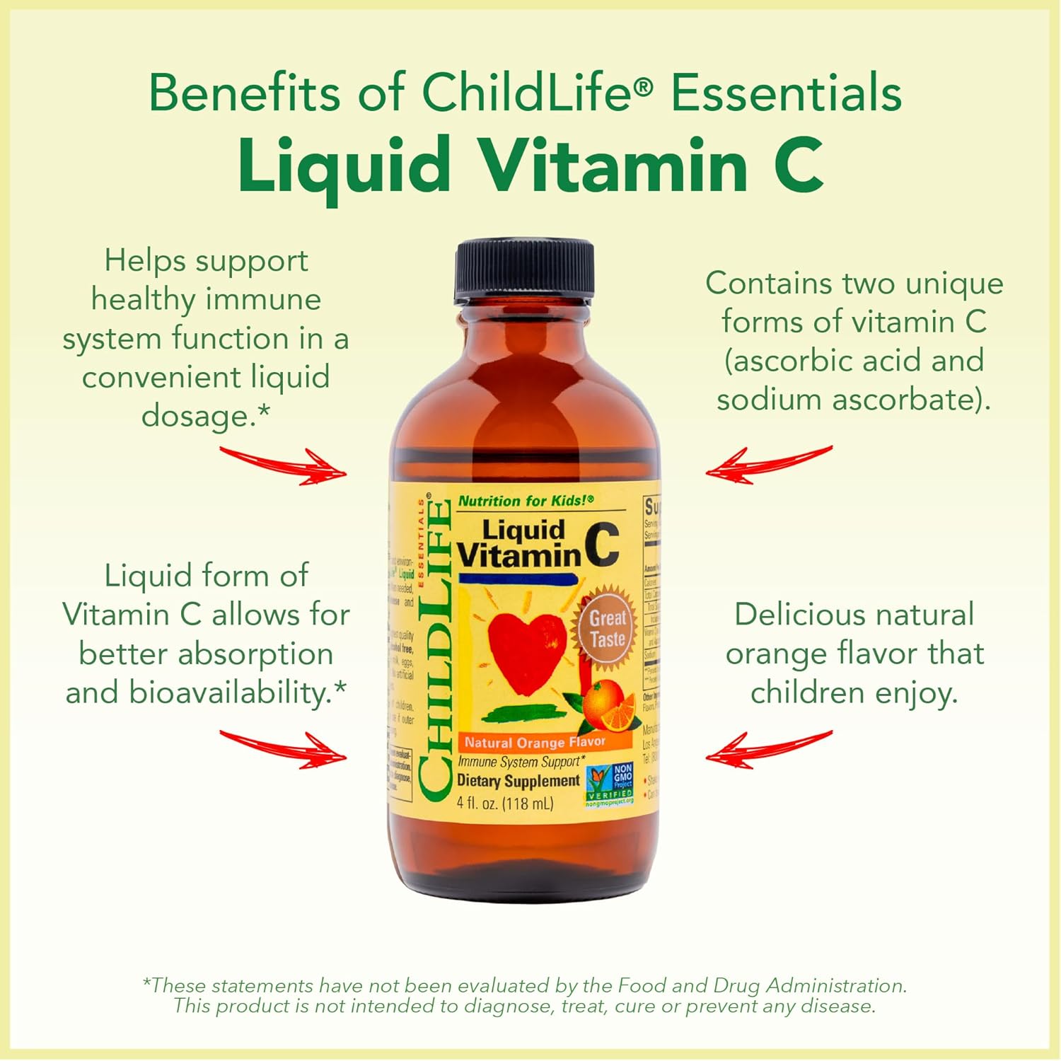CHILDLIFE ESSENTIALS Immune Support 4-Pack - Liquid Vitamins & Minerals for Kids, Infants, Toddlers - Includes Vitamin D3, Vitamin C, First Defense, Echinacea - Image 4
