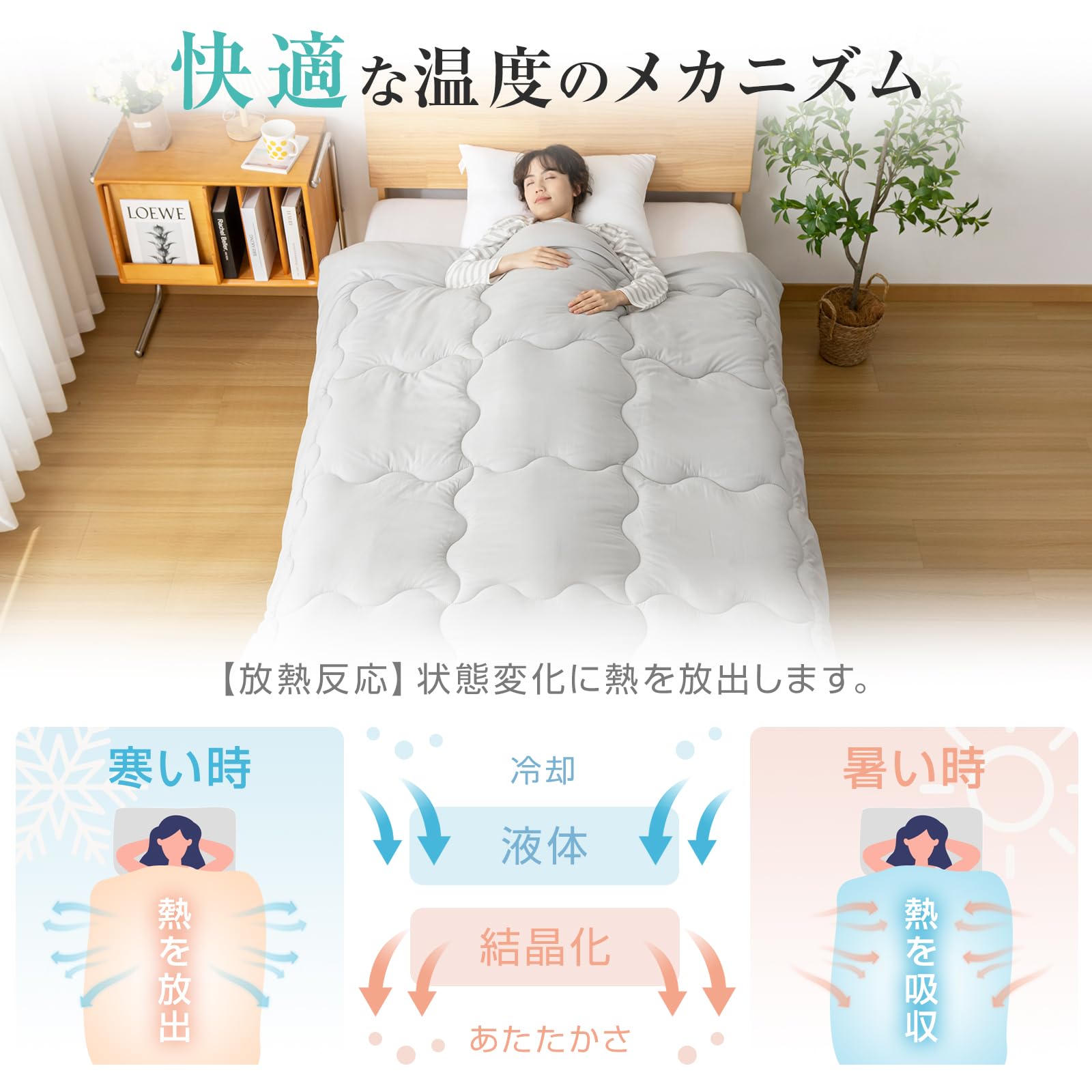 Amazon｜Sun Deco 掛け布団 肌掛け布団 シングル オールシーズン 掛け