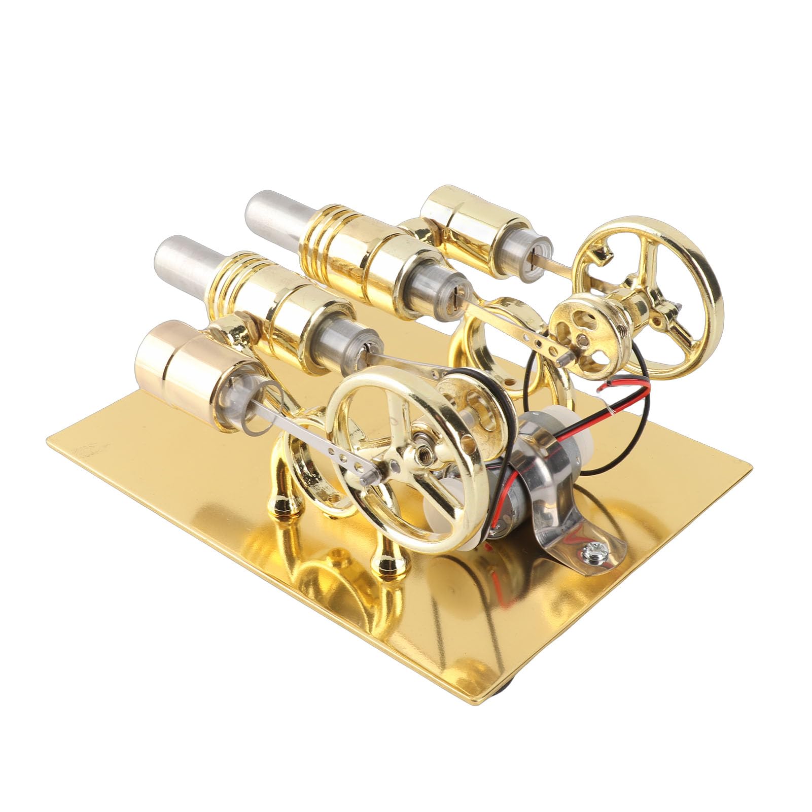 Modello di Motore Stirling di Fascia Alta per L'apprendimento della Fisica Kit Motore di Equilibrio per Bambini e Amici